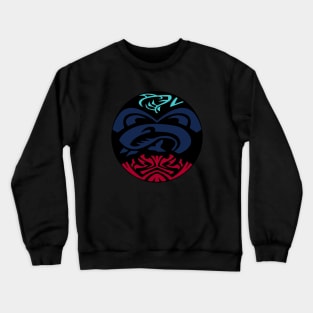 Saramiuo Combo Medal Crewneck Sweatshirt